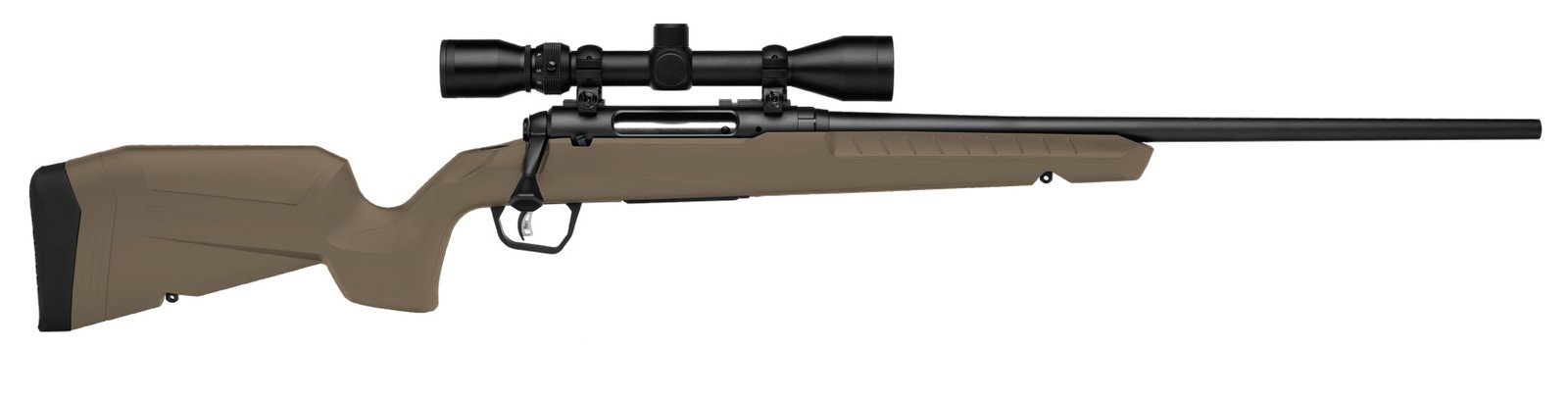 SAVAGE ARMS AXIS 2 243WIN BL/FDE 22" PKG #