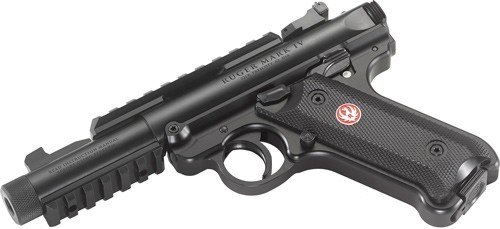 RUGER MARK IV TACTICAL 22LR - 4.40" ADJ. THREADED BBL SYN. - Image 2
