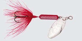 YAK ROOSTER TAIL 1/8 RED