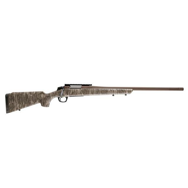 CVA Cascade XT Bolt Action Rifle 7mm PRC 2rd Capacity 24" Fluted Threaded Midnight Bronze Barrel Mossy Oak New Bottomland Stock