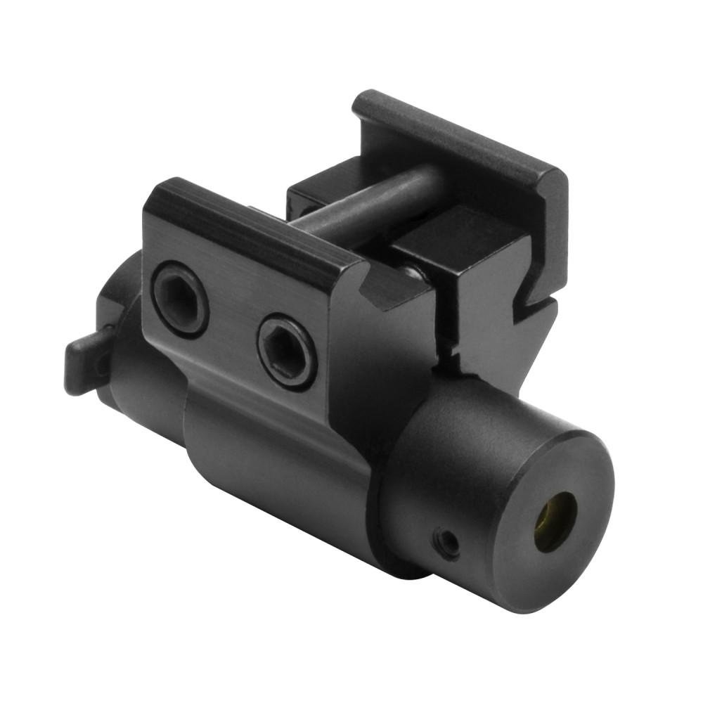 COMPACT RED LASER SIGHT WITH WEAVER MOUNT/BLACK