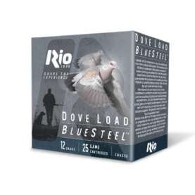 Rio Bluesteel Dove Load Shotshells 12 ga 2.75" 1/1/8oz #6 1350 fps 25/ct
