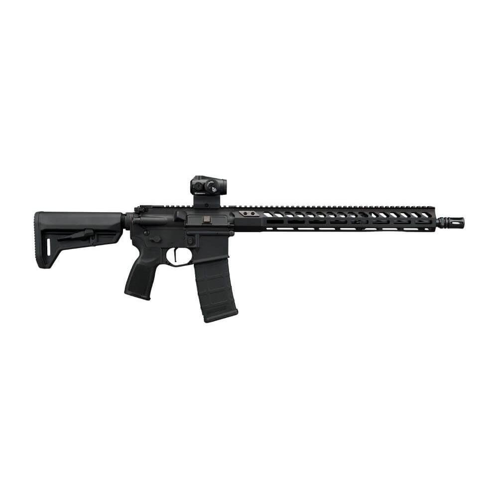 Sig Sauer M400 Forge Black Rifle 5.56 NATO 30rd Magazine 16" Barrel ROMEO-MSR GEN II Adjustable Stock M-LOK Handguard