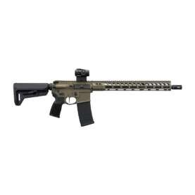 Sig Sauer  M400 Forge Moos Green Rifle 5.56 NATO 30rd Magazine 16" Barrel ROMEO-MSR GEN II Adjustable Stock M-LOK Handguard