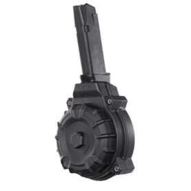 Promag Handgun Magazine for Glock 48/43X Black Polymer Drum 9mm Luger 50/rd