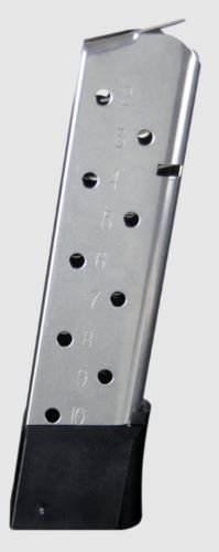 CHECKMATE MAGAZINE 1911 FULL - SIZE 45ACP STAINLESS 10RD