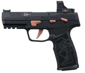 SIG P322 ROSE 22LR 4" W/ROMEO - RS OPTIC (3)10RD BLACK/ROSE