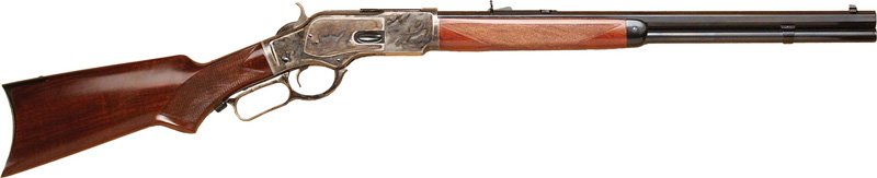 CIMARRON 1873 DELUXE 32-20 - 20" OCT. CC/BLUED PISTOL GRIP