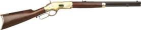 CIMARRON 1866 YELLOWBOY 44-40 - 20" OCTAGON BRASS/BLUED
