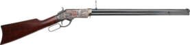 CIMARRON 1860 HENRY 45LC - 24" STEEL FRAME BLUED WALNUT
