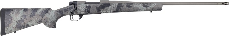 HOWA M1500 FENCE LINE 7MM MAG - 24" THREADED GREY LIGHT CAMO