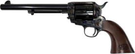CIMARRON US CAVALRY BUFFALO - SOLDIER 45LC 7.5" CC/WALNUT