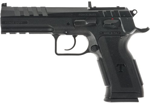 TANFOGLIO FORCE DUTY 9MM 4.9" - 17RD POLY OPTIC READY BLACK - Image 2