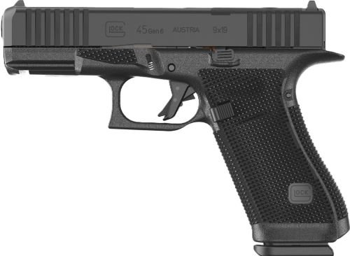GLOCK 45 ORS 9MM GEN6 FS - 10-SHOT W/FRONT SERRATIONS