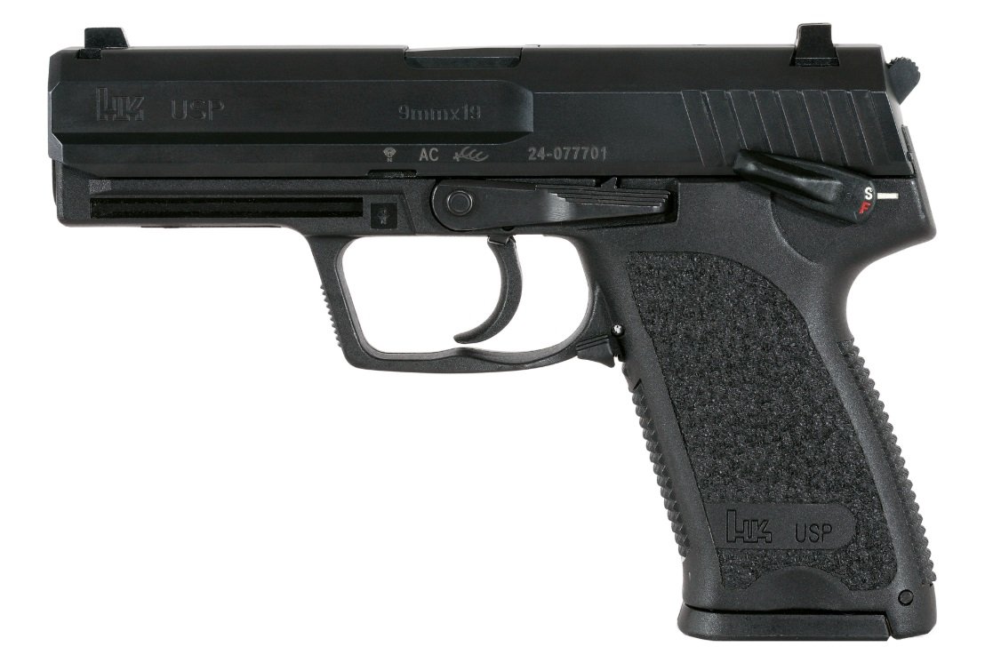 HECKLER AND KOCH (HK USA) USP9 V1 DA/SA 9MM 15+1 SFTY