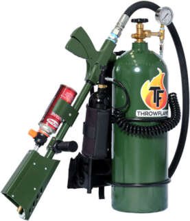 THROWFLAME XL 18 FLAMETHROWER - FOREST GREEN