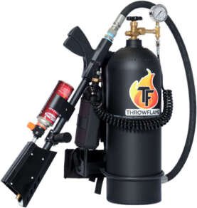 THROWFLAME XL 18 FLAMETHROWER - MIDNIGHT BLACK