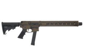 BM-9 9MM 16" BRNZ ADJ STK 15" M-LOK