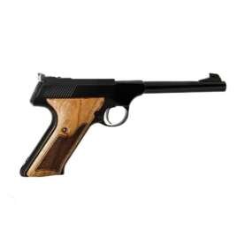 Standard .22 Semi-Automatic Handgun .22 LR 10rd Magazine 6.625" Barrel Black with Wood Grips