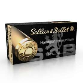 Sellier & Bellot Handgun Ammunition 10mm Auto 180 gr FMJ 1164 Fps 50/ct