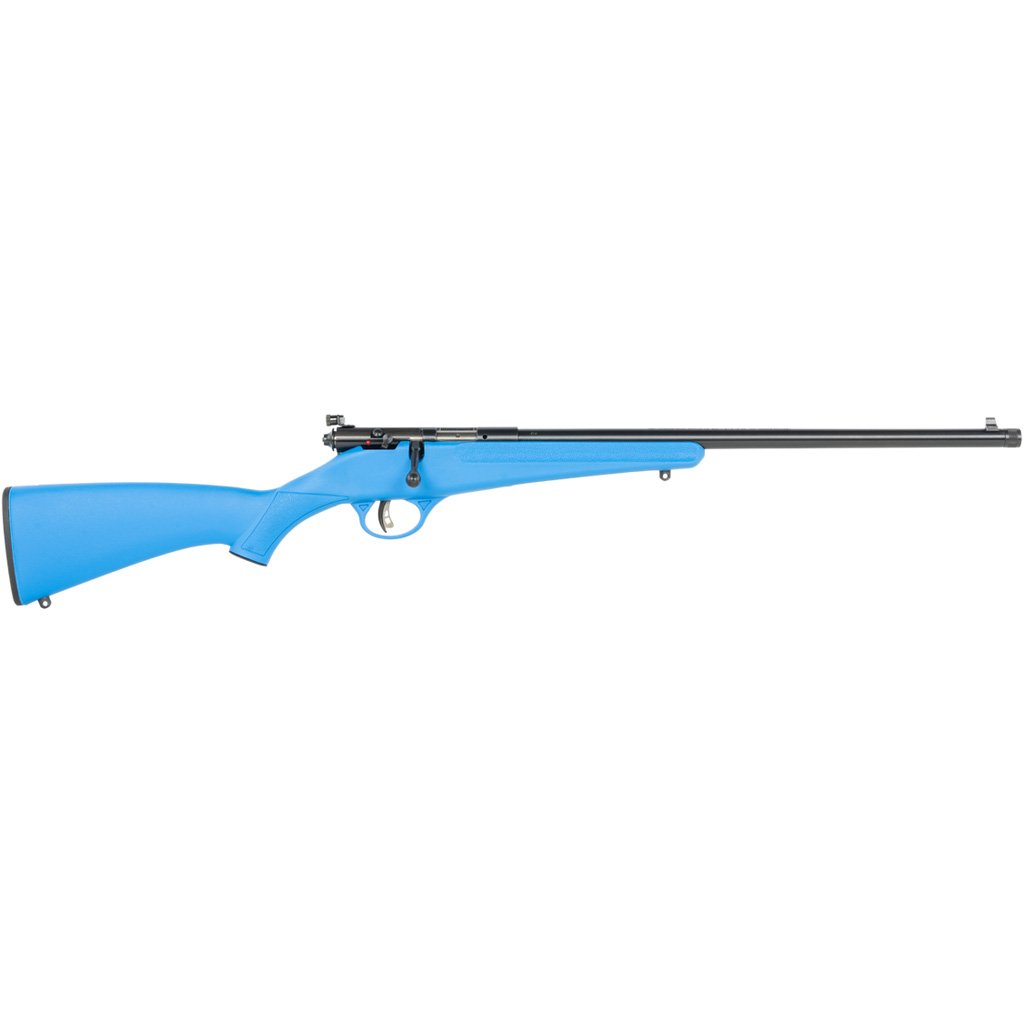 Savage Rascal Rifle 22 LR Blue Synthetic Threaded Barrel 1 rd. - Image 3
