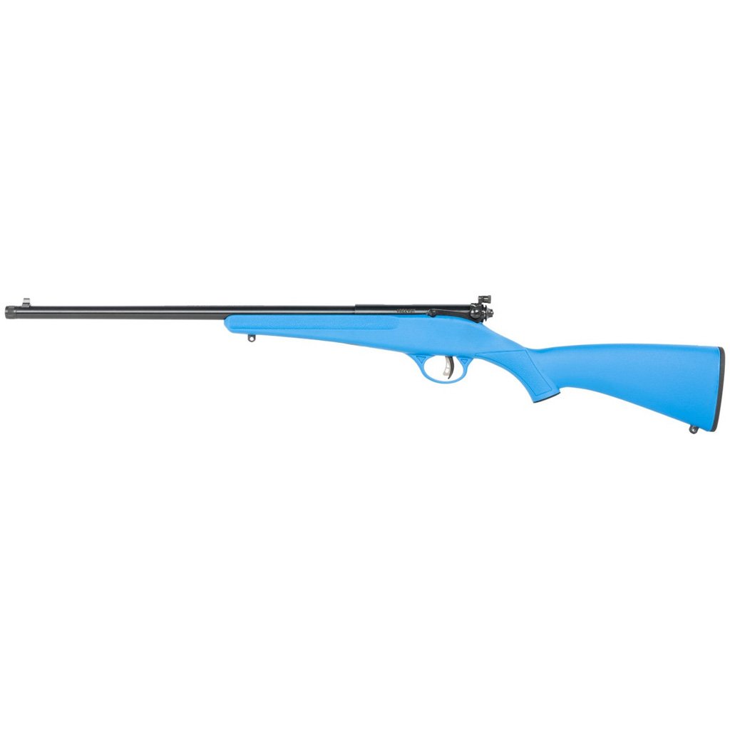 Savage Rascal Rifle 22 LR Blue Synthetic Threaded Barrel 1 rd.