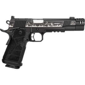Kimber 1911 DS REMF Warrior Pistol 10mm 5 in. BLK REMF Engraved Comp OR 15 & 18 rd