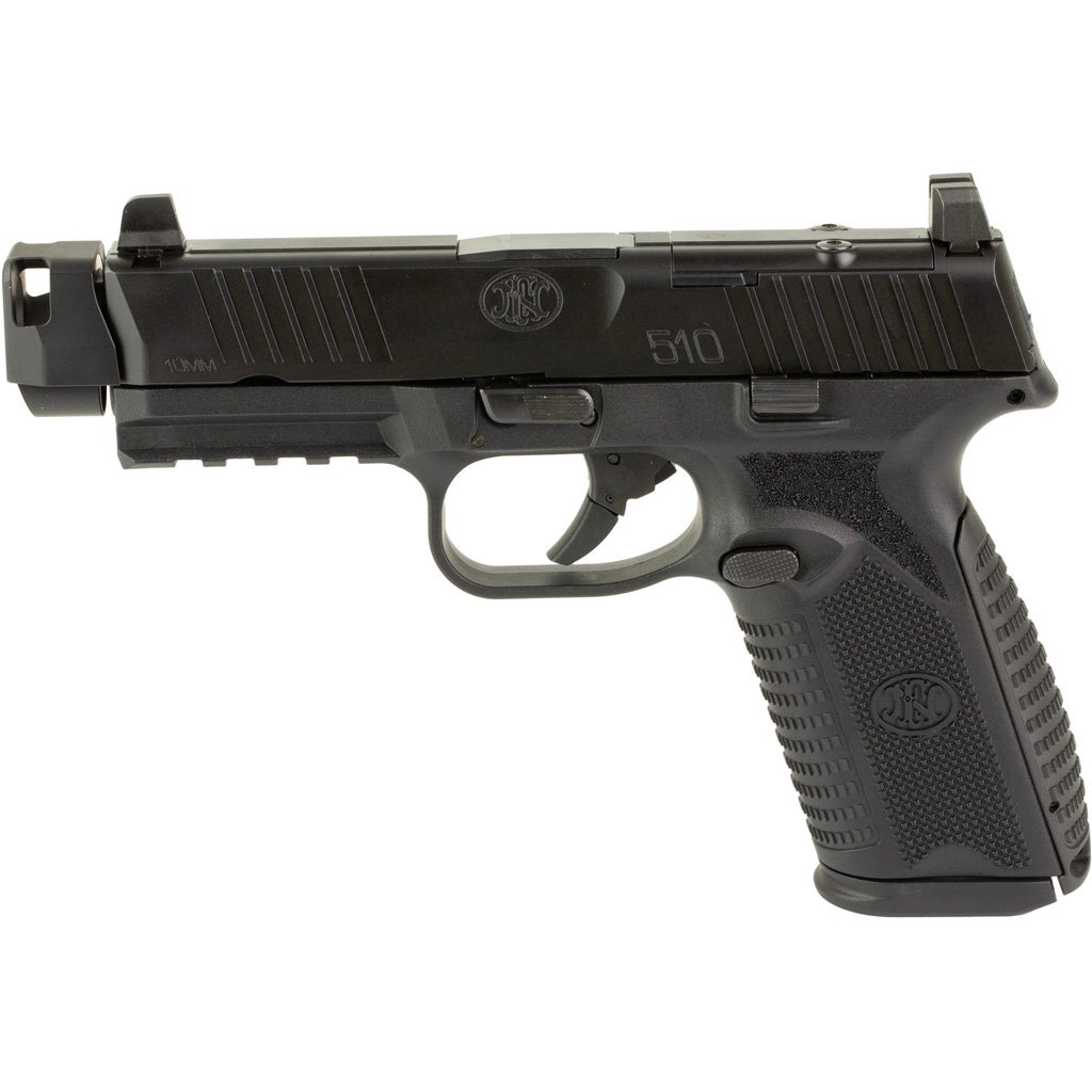 FN 510 MRD NMS Pistol 10mm 4.43 in. Black w/ Comp 15 rd.