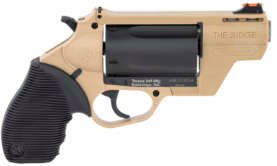 TAURUS PUB DEF POLY 410/45 FDE/BLK 2"