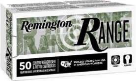 REMINGTON RANGE 380 ACP 95GR - FMJ 50RD 20BX/CS