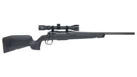 SAVAGE ARMS AXIS 22-250 BL/SYN 20" PKG TB