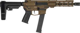 CMMG PISTOL BANSHEE MK10 10MM - 8" 15RD W/ RIP BRACE BRONZE