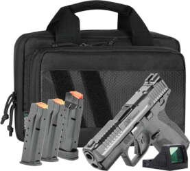 S&W M&P SHIELD X 9MM 3-13/1-15 - RD MAGS THUMB SAFTY 3.6 BUNDLE