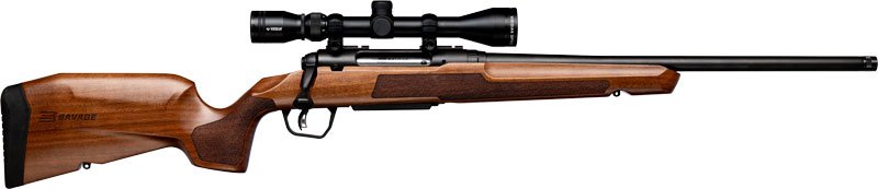SAVAGE AXIS 2 XP 270 WIN 20" - THREADED W/3-9X40 BLK/HARDWOOD