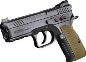 CZ CUSTOM SHADOW 2 COMPACT - CUSTOM 9MM 4" 15RD BLACK GREEN