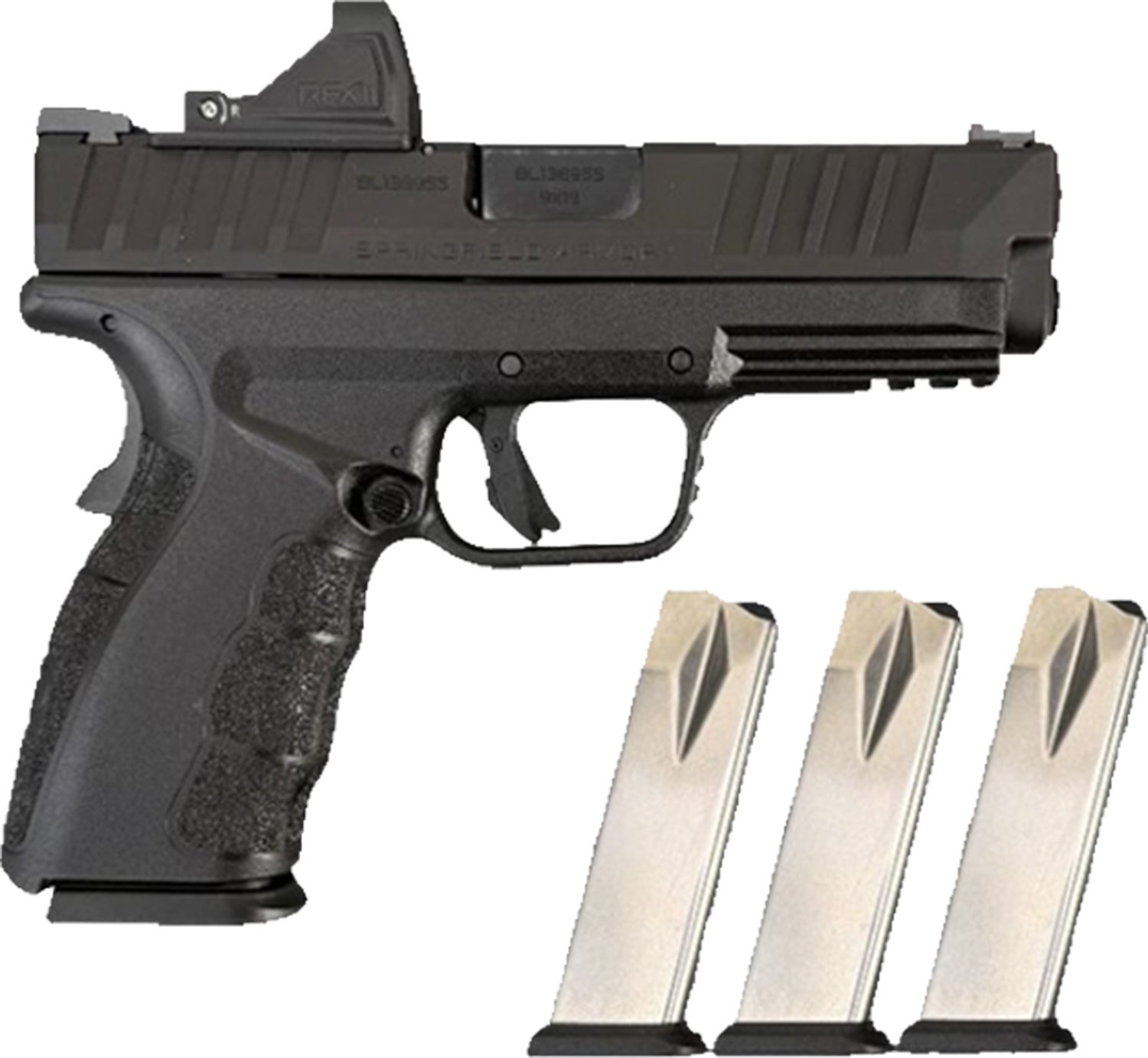 SPRINGFIELD XD MOD.4 OSP 9MM - 4" 10RD BLACK 4 MAGS GEAR PAC