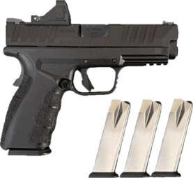 SPRINGFIELD XD MOD.4 OSP 9MM - 4" 16RD BLACK 4MAGS GEAR PAC