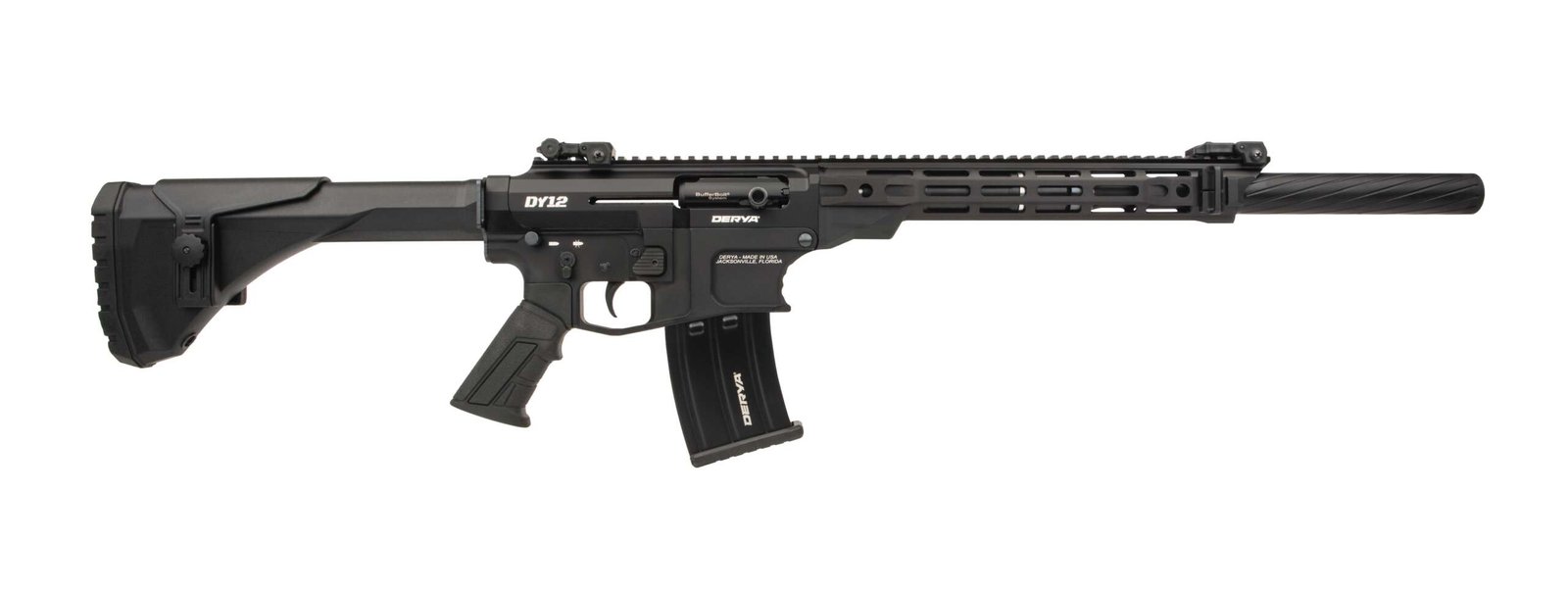 DERYA ARMS DY12 12/20 BL/SY 3" 5+1 CA
