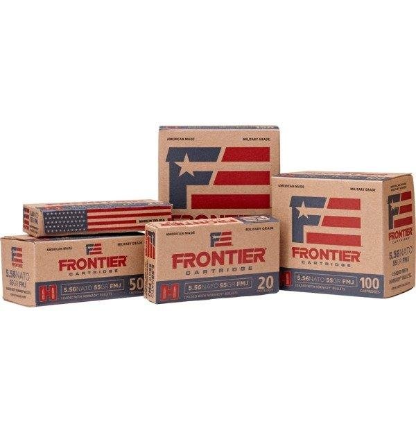 Hornady Frontier Rifle Ammunition 5.56X45 NATO 75 gr BTHP-MATCH 2910 fps 20/ct