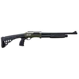 Rock Island Armory Pak Out Long Shotgun 12 ga 3" Chamber 4rd Magazine 18.5" Barrel OD Green Black