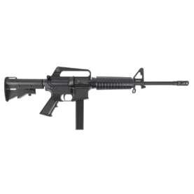 H&R Retro 635 Carbine 9mm Luger 32rd Magazine(1) 16" Threaded Barrel 1:10 Twist Black