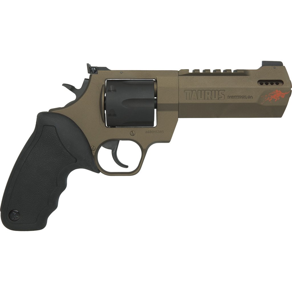 Taurus Raging Hunter Revolver 44 Mag. 5.125 in. Burnt Bronze w/Orange Bull 6 rd. - Image 2