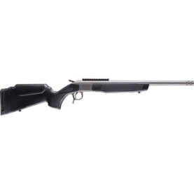 CVA Scout TD V3 Rifle 338 ARC 18 in. Stainless/Black w/0MOA Rail