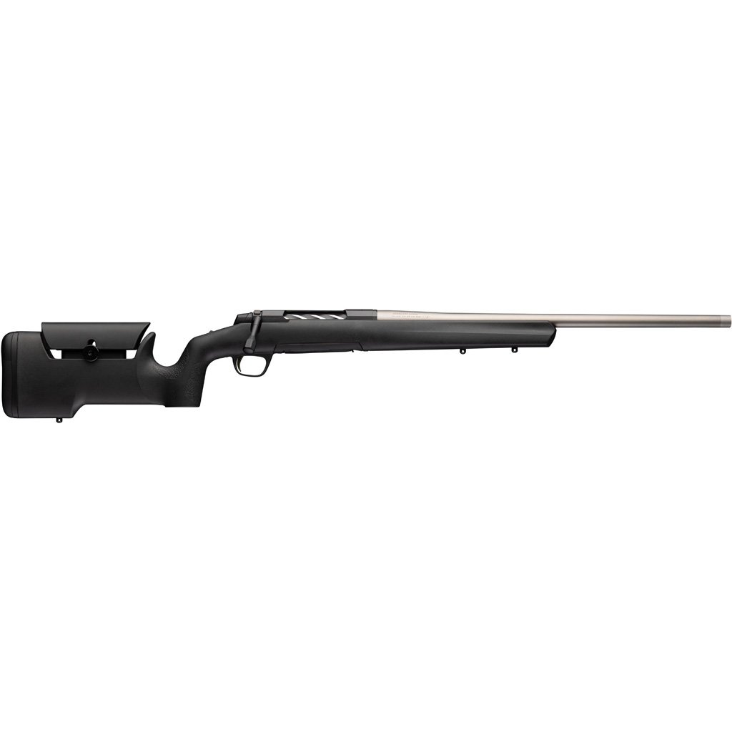 Browning X-Bolt 2 Special Max LR SPR Rifle 308 Win 18 in. SS/BLK Adj Stock & Threaded 4 rd. - Image 2