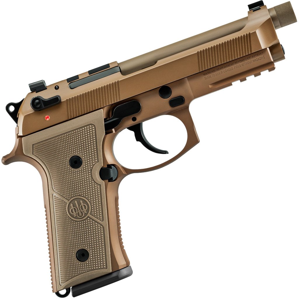 Beretta M9A4 Centurion Pistol 9mm 4.8 in. FDE W/Threaded Brrl 18 rd. - Image 3