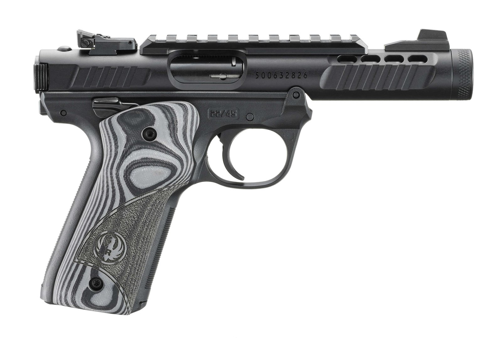 RUGER MKIV 22/45 LT 22LR BLK/GRY NT