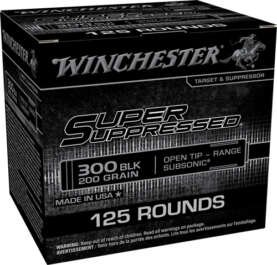 WINCHESTER SUPPRESSED 300 AAC - 200GR FMJ 125RD 6BX/CS