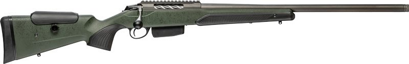 TIKKA T3X SUPER VARMINT 7MM RM - 23.7" HB GREEN/TUNG CERAKOTE - Image 2