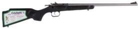 CRICKETT RIFLE G2 22WMR - STAINLESS BLACK SYNTHETIC