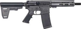 GLFA AR15 PISTOL 300 AAC 7.5" - W/ BRACE NITRIDE BARREL BLACK